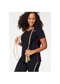 H.I.S. H.I.S, Unisex, T-Shirt Kurzarm, figurfreundlicher Schnitt, unifarben, V-Ausschnitt, schwarz, 52/54, Figurfreundlicher, h&uuml;ftbedeckender Schnitt f&uuml;r 