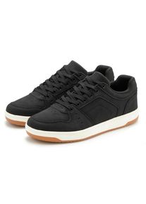 AUTHENTIC LE JOGGER , Herren,Damen , Sneaker im Casual-Look, Schn&uuml;rhalbschuh, Freizeitschuh, Schn&uuml;rschuh VEGAN , schwarz , Sportiver und bequemer...