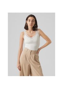 Véro Moda Vero Moda , Spitzentop »VMROSA SL TOP JRS NOOS« , weiss , Tanktop von Vero Moda