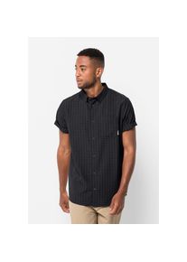 Jack Wolfskin , Jungen,Damen , Funktionshemd »EL DORADO SHIRT MEN« , schwarz-weiss , Wander- und Reisehemd