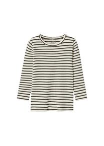 name it , Langarmshirt »NMNBANI LS XSL TOP NOOS«, Ringel-Look in toller Rippen-Qualität , Langarmshirt von name it