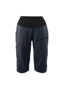 Gonso , Damen , Fahrradhose »Trail Shorts W« Strapazierfähig und Formstabil , blau , Etwas weitere Passform