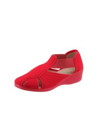 CLASSIC , Hausschuh , rot , Futter: Textil