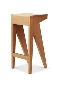 OUT Tabouret de bar Schulz Chêne ciré