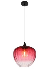 Globo Sander H&auml;ngeleuchte Schwarz, 1-flammig