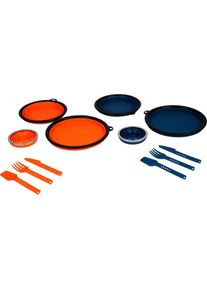 McKINLEY Eating Set Sil 2p Campinggeschirr - blau - Gr. Einheitsgröße