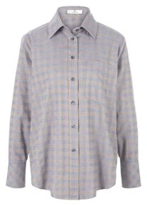 Peter Hahn - Bluse, blau, Gr. 36, Baumwolle