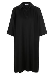 Peter Hahn - Jersey-Kleid mit 1/2-Arm, schwarz, Gr. 48, Viskose