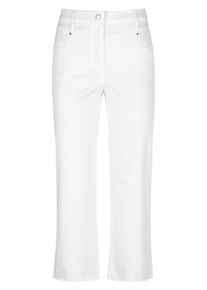 Peter Hahn - Capri-Hose Passform Sylvia, weiss, Gr. 42, Viskose