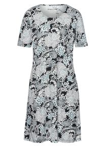 Green Cotton - Jersey-Kleid Louise, schwarz, Gr. 36, Baumwolle