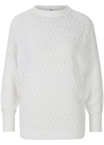 Peter Hahn - Rundhals-Pullover, weiss, Gr. 36, Baumwolle