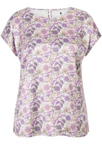 Emilia Lay - Bluse, weiss, Gr. 44, Kunstfaser