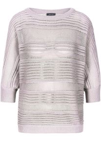 Peter Hahn Basler - Strickpullover, lila, Gr. 46, Baumwolle