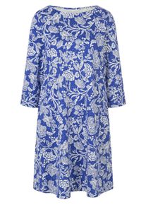 Green Cotton - Jersey-Kleid Ivy, blau, Gr. 44, Baumwolle