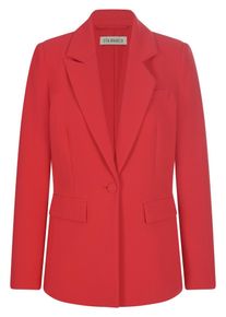 Uta Raasch - Blazer mit Reverskragen, rot, Gr. 42, Kunstfaser