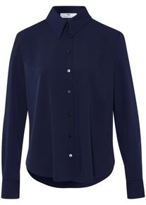 Peter Hahn - Bluse, blau, Gr. 42, Kunstfaser