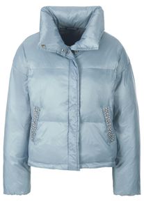Talbot Runhof X PETER HAHN - Steppjacke, blau, Gr. 48, Kunstfaser