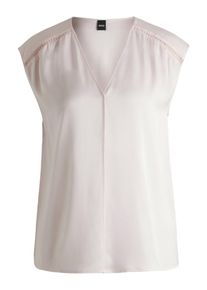 BOSS - Bluse Binadi, rosé, Gr. 44, Seide