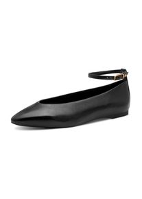 Tamaris Ballerina Damen, schwarz, Größe 40