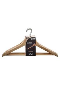 Holzkleiderb&uuml;gel 8er Set HANG ́UP