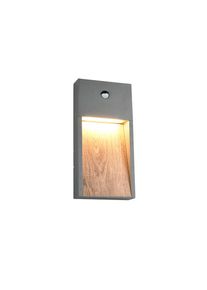 Trio LED Wandleuchte mit Bewegungssensor SALMON