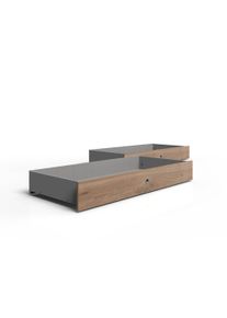 wimex Lot de 2 tiroirs de lit VALENCIA