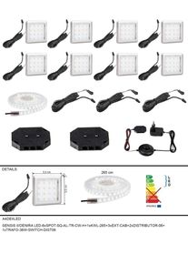 Forestdream Eclairage pour mur TV SENSIS