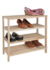 Haushalt-International Schuhregal aus Holz HENRY