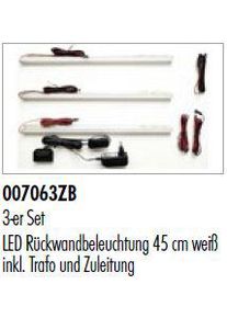 MCA furniture Lot de 3 &eacute;clairages LED pour fond de meuble CALI