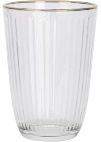 Koopmann Verre à eau avec bord doré EH