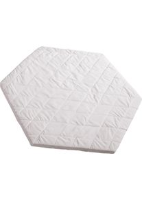 Matelas pour parc b&eacute;b&eacute; ton blanc