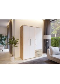 FORTE Armoire &agrave; v&ecirc;tements MOKKARIS