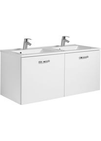 Held Plan double vasque en fonte minérale 560