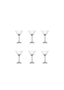 Martiniglas »Daily 270 ml«, (6 tlg.) , farblos , Leonardo
