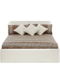 Polsterbett inkl. Bettkasten bei Ausführung mit Matratze , beige , Westfalia Schlafkomfort