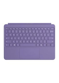 Microsoft , Tablet-Tastatur »Surface Pro 12 Keyboard« () , lila , Samtweicher, schmutzabweisender Alcantara-Bezug und grosses Glas-Touchpad