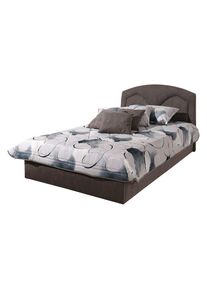 Polsterbett inkl. Bettkasten bei Ausführung mit Matratze , grau , Westfalia Schlafkomfort