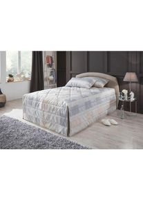 Polsterbett inkl. Bettkasten bei Ausführung mit Matratze , beige , Westfalia Schlafkomfort