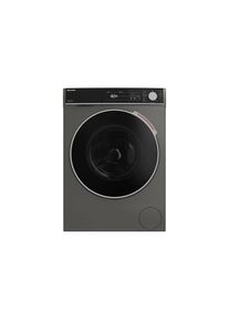 Sharp , Waschmaschine »ES-NFH014CAA-DE Links«, 1400 U/min , grau , Türanschlag: Links Schleuderdrehzahl: 1400 U/min. Zeitvorwahl: Startzeitvorwahl