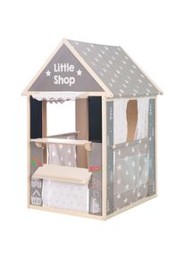 Spielhaus »Little Stars«, mit vier verschiedenen Spielseiten , grau , Roba