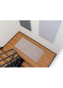 RIMA Teppich »MANILA, Made in Netherlands«, rechteckig, 10 mm Höhe, weicher Kurzflor, Uni Farben, ideal im Wohnzimmer & Schlafzimmer , weiss ,...