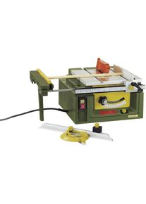 Proxxon, Tischkreiss&auml;ge &raquo;FET&laquo;, gr&uuml;n, Schalldruckpegel LPA 89,7 dB(A) / Schallleistungspegel LWA 102,7 dB(A)