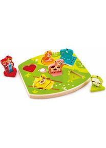Puzzle »Bauernhof-Geräusche-Puzzle« , bunt , HAPE
