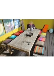 HOCK H.O.C.K., Dekokissen &raquo;Classic Uni&laquo; Kissenh&uuml;lle mit F&uuml;llung, 1 St&uuml;ck, 50/50 cm, t&uuml;rkis, unifarben, Polyacryl, 1 Stk.