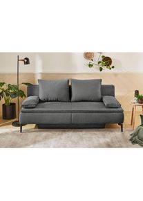 Jockenhöfer Schlafsofa »Jonas«, als Dauerschläfer geeignet, mit Bettfunktion und Bettkasten, Komfort , grau , Jockenhöfer Gruppe