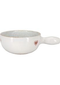 Nouvel , Fonduetopf »Weiss« Ton , weiss