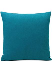 Gözze Dekokissen »Darco Uni«, 1 Stück, Mass: 45 x 45 cm, mit Füllung , blau , Gözze