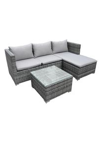 Loungeset »Lounge-Set Brissago« , grau , Cocon