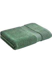 Badetücher »SUPREME«, (2 St., 2er Set Saunatücher 90 x 165 cm), Premium-Badetücher in Luxusqualität, 650g/m², 90x165cm, 2er Set , grün , Christy