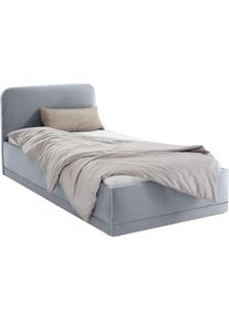 Polsterbett inkl. Bettkasten bei Ausführung mit Matratze , grau , Westfalia Schlafkomfort